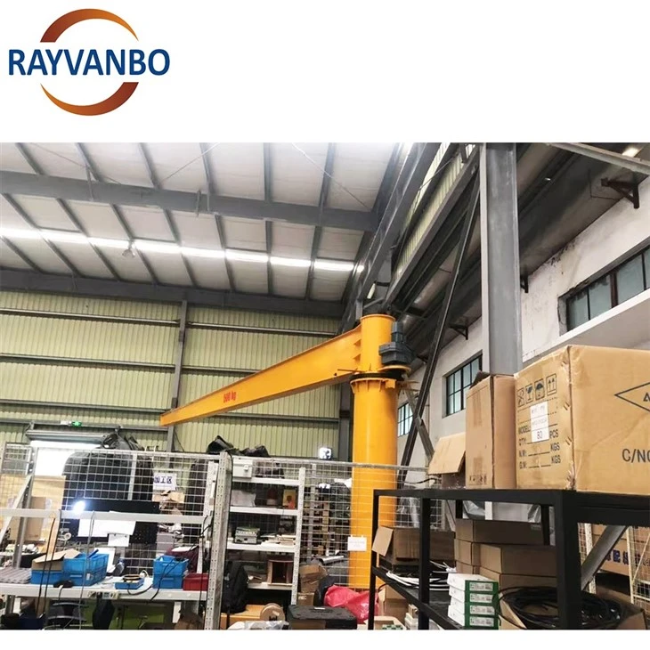 1 2 3 5 10 15 20 Ton Column-mounted Customized 360 Degree Rotation Manual Electric Slewing Jib Crane best