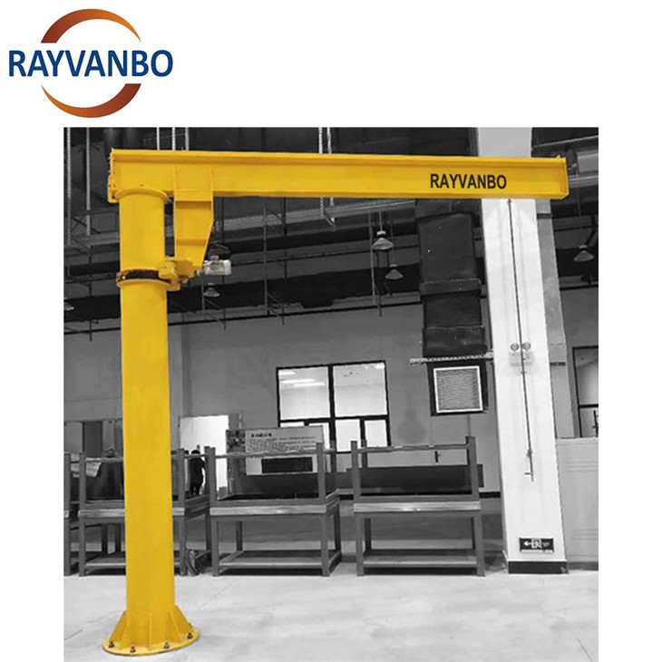 1 2 3 5 10 15 20 Ton Customized 180-360 Degree Rotation Jib Crane With Engine & Bearing For Workshop factory