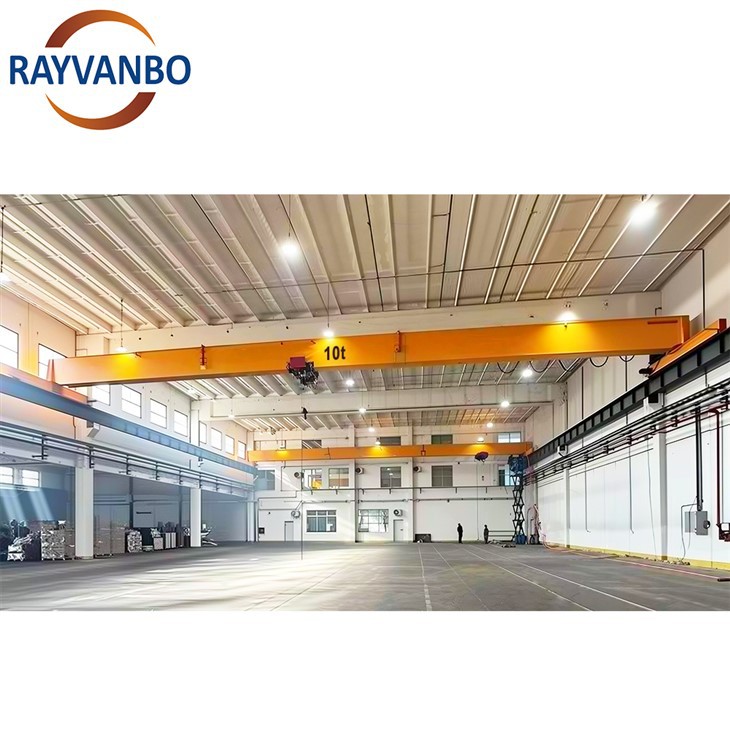 Customizable 1-32t teknik anlè ak elektrik Ice Single Girder vwayaje pon teknik