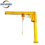 Elektrik Jib teknik ak wotasyon 360 ak kontwòl remote 0.25-20t teknik Cantilever kapasite
