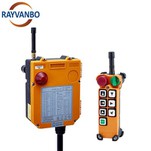 F24-6D Endistriyèl Wireless Remote Kontwòl 6 Pouse bouton pou Crane